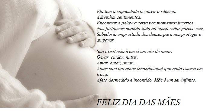 Feliz dia das Mães