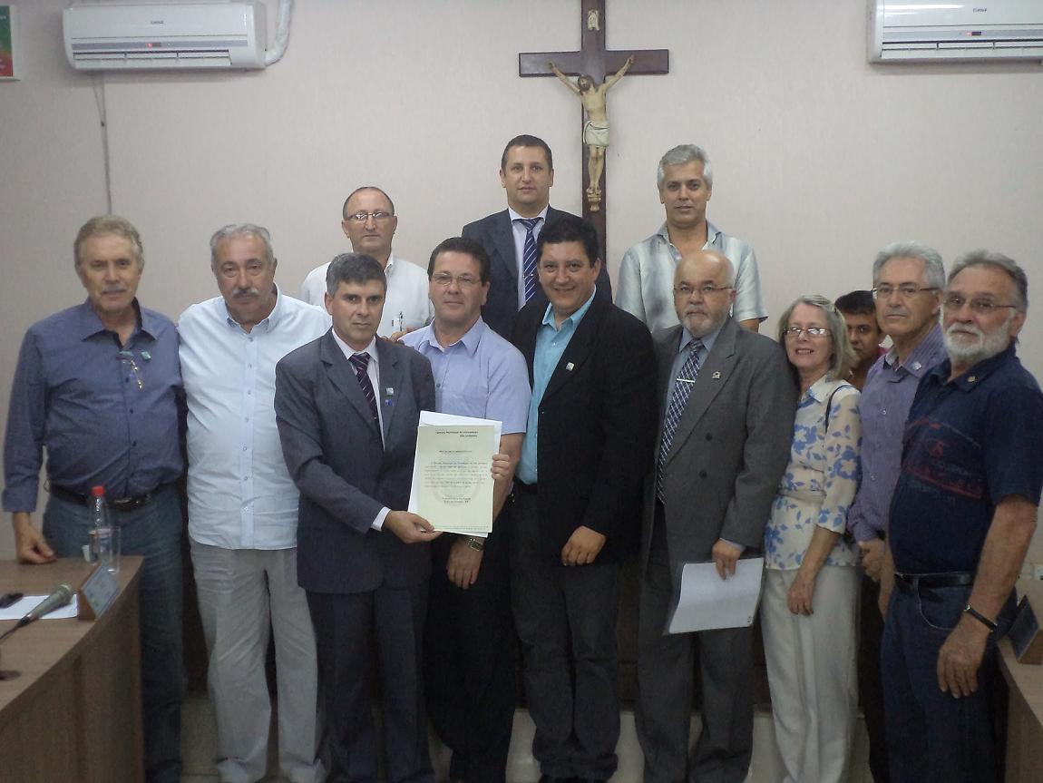 Câmara de Vereadores Homenageia Rotary Club São Jerônimo