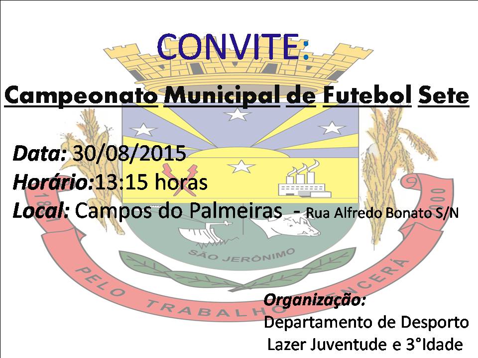 Campeonato Municipal de Futebol Sete