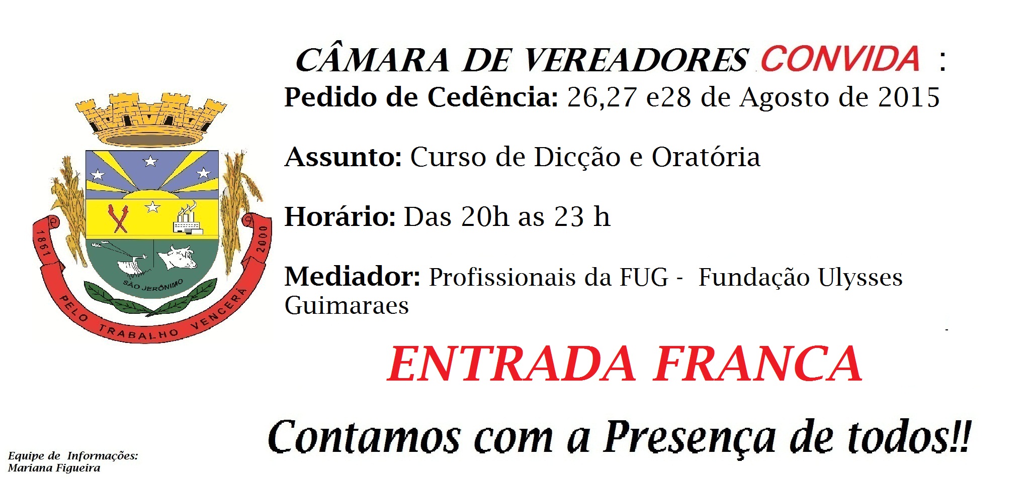 Curso de Dicção e Oratória