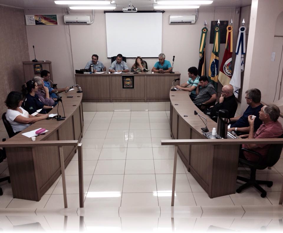 Reunião na Câmara de Vereadores sobre a SAMU - Serviço de Atendimento Móvel de Urgência.