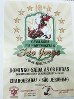 Tribuna Popular do dia 13 de Abril contou com o Senhor Antonio Isaac Oliveira, convidando para Cavalgada de São Jorge